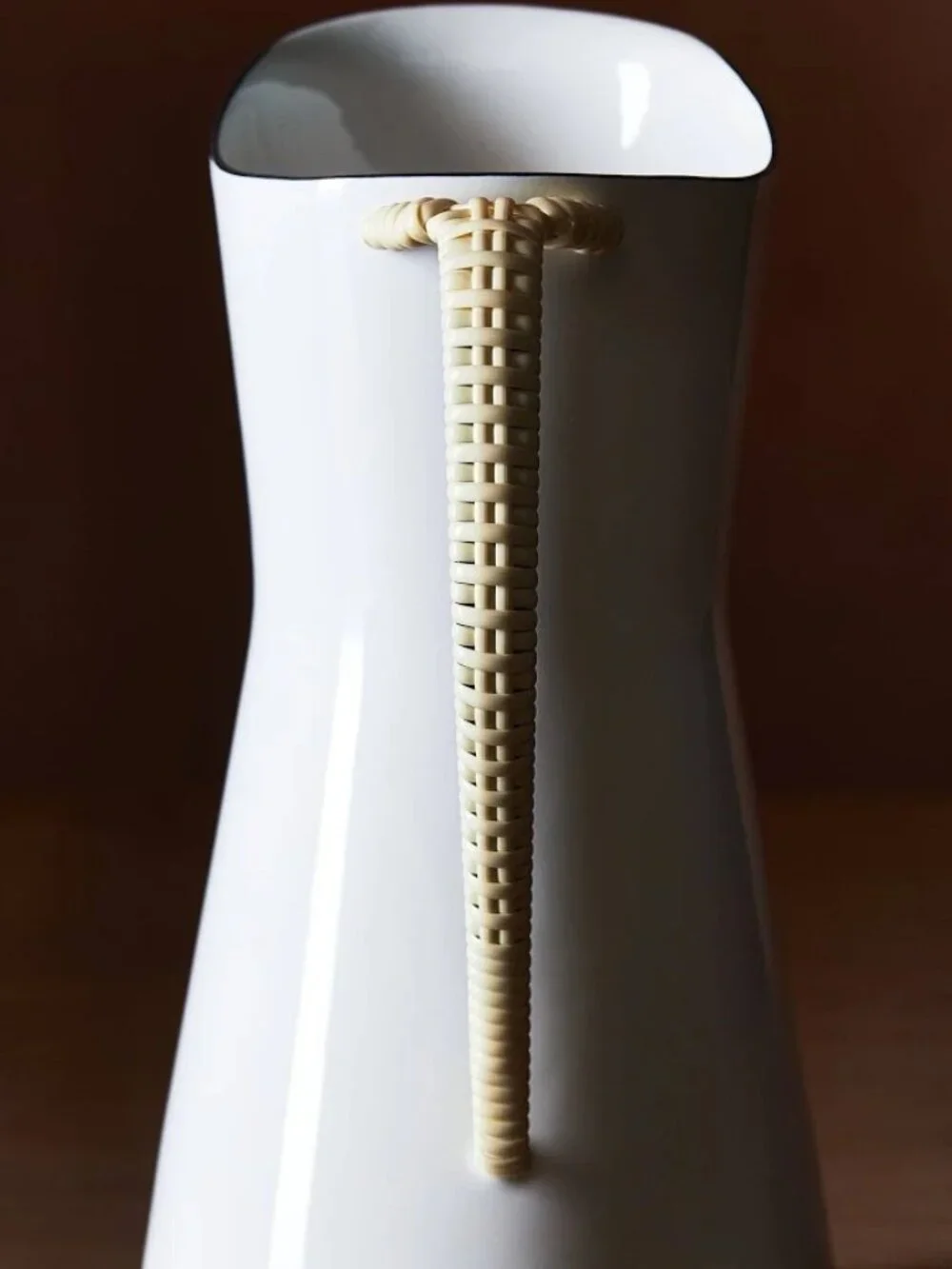Dansk White Kobenstyle Water Pitcher, NIB